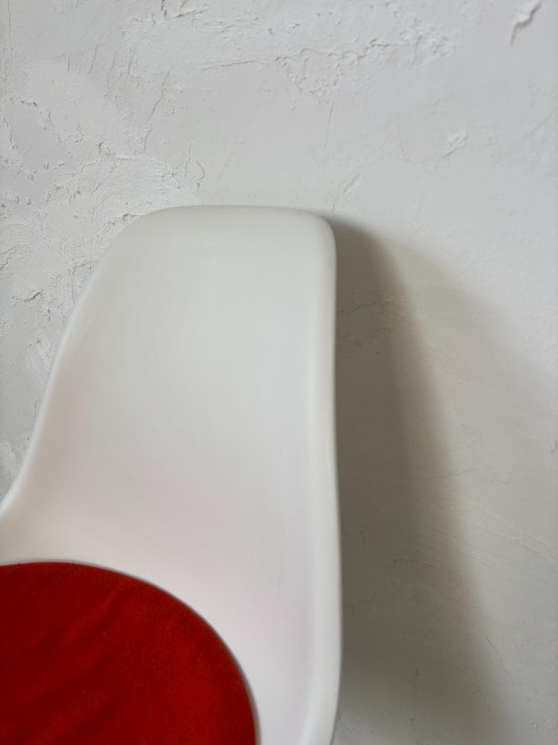 イームズ/Eamesシェルチェア ホワイト×オレンジ C