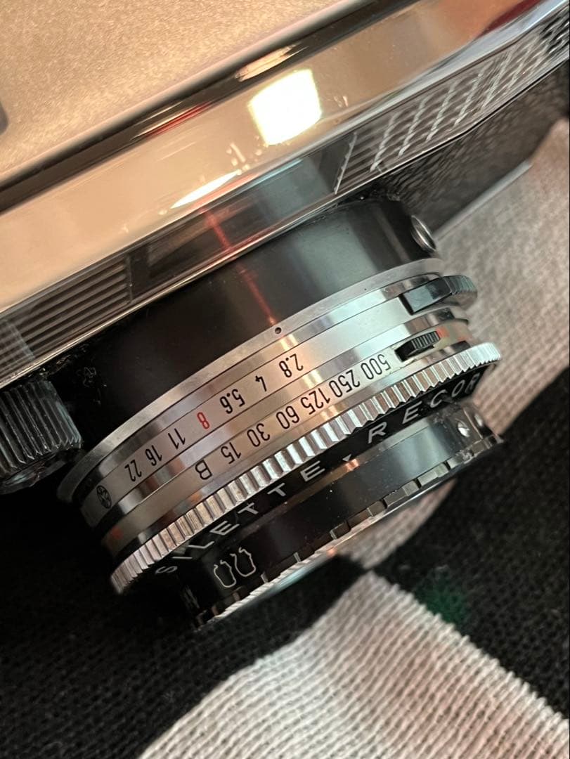 Agfa Sillette Record 高級フィルムカメラ ケース付き