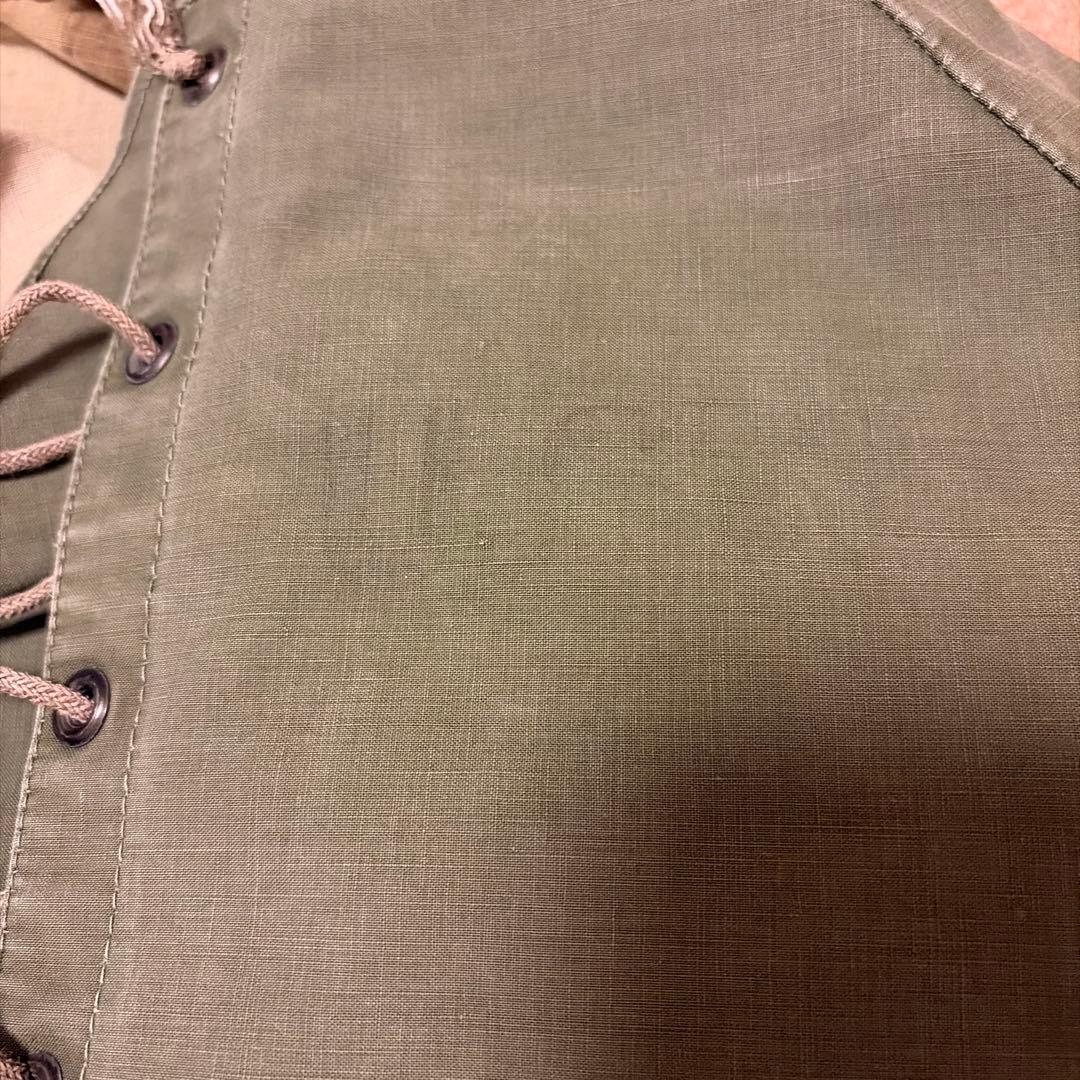 40s 50s 米軍実物　USN N−2 デッキレインパーカー