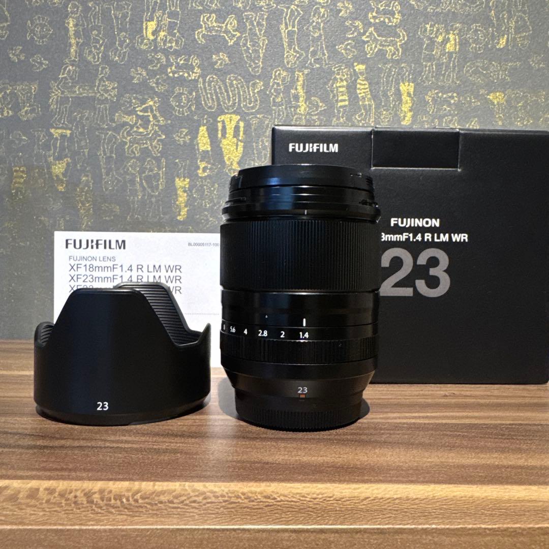 FUJIFILM XF 23mm F1.4 R LM WR 単焦点レンズ　極美品