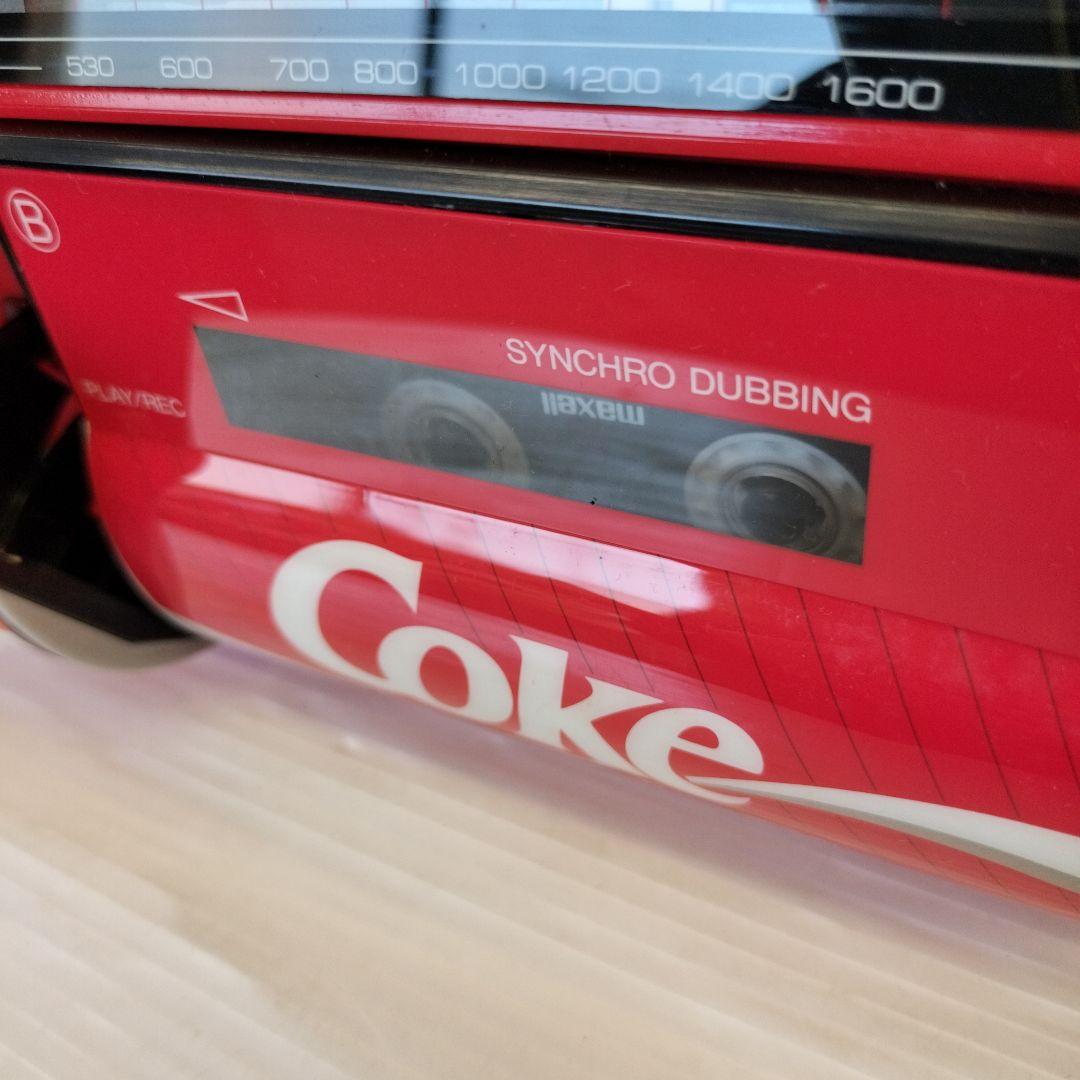 【最終お値引き！】コカ・コーラ　Wラジオカセット　（スーパーサマープレゼント）