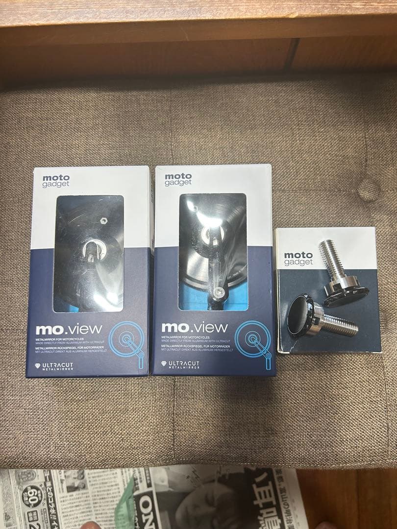 moto gadget mo.view ミラーセット
