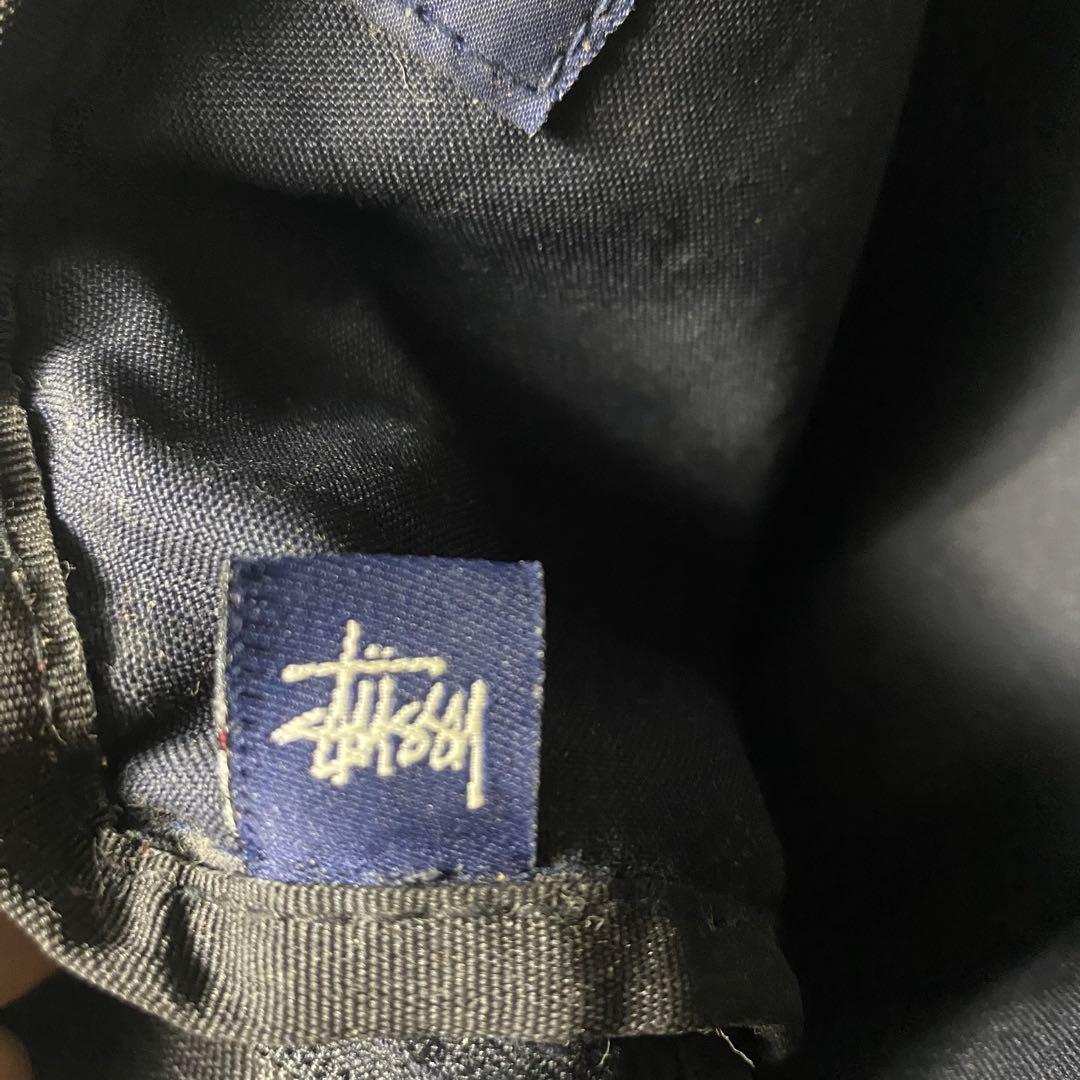 90s OLD STUSSY shoulder bag y2k 紺タグ