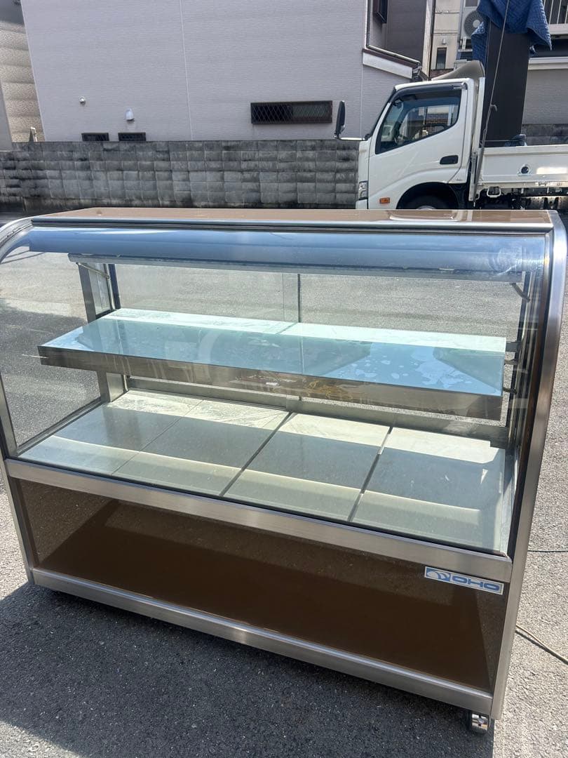 大穂製作所【冷蔵ショーケース】動作ok