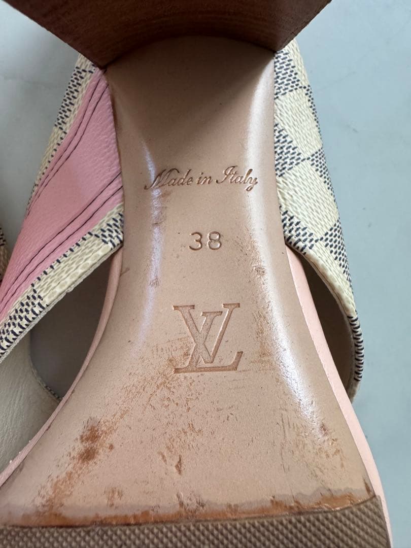 LOUIS VUITTON ルイヴィトン 希少　クロスストラップミュール