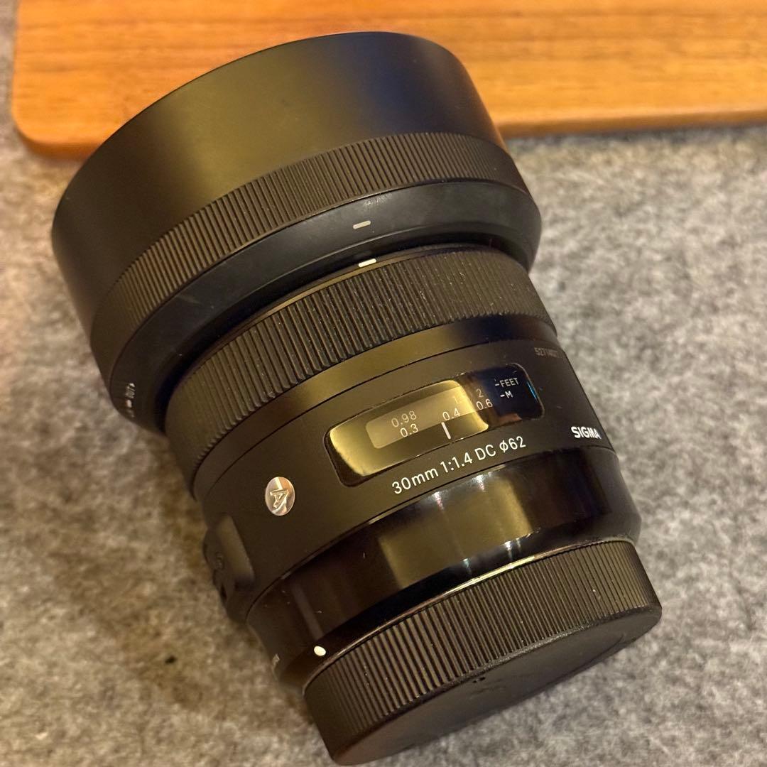 SIGMA 30mm F1.4 DC キャノンEFマウント用