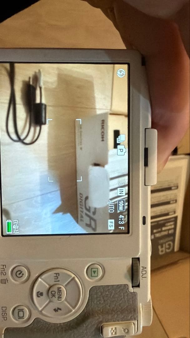 RICOH GR DIGITAL ホワイト