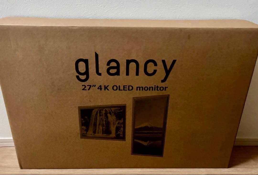 新品未開封JOLED OLED 27インチ 4kモニター glancy