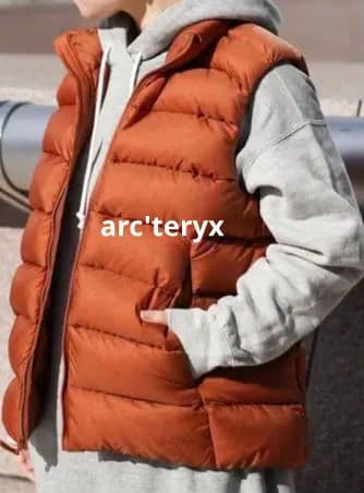 1715　arc'teryx　セイラダウンベスト テラコッパー　S