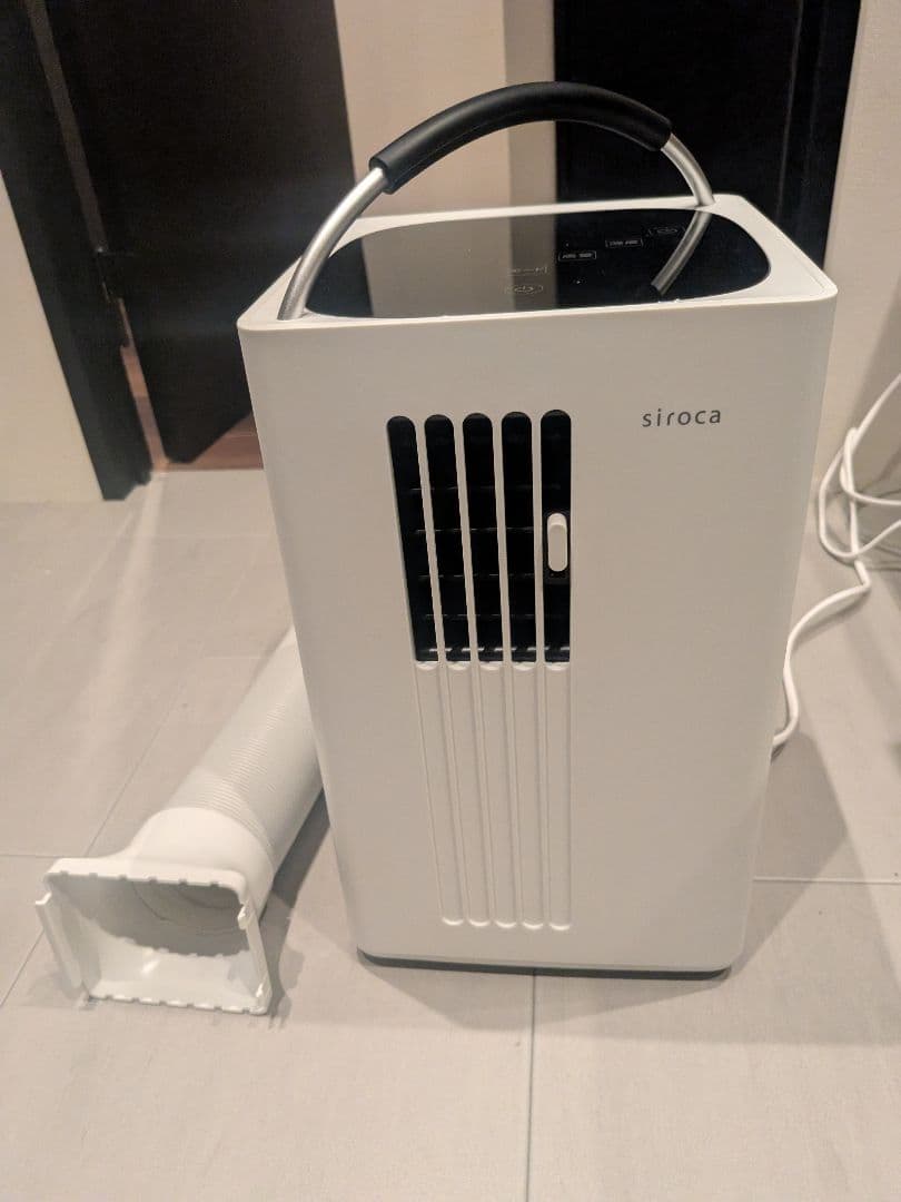 シロカ 除湿機能付き ポータブルクーラー SY-D151-W