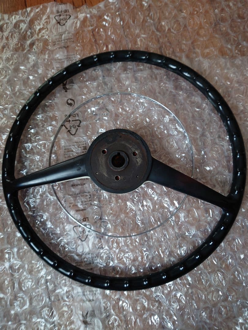 ★希少 アルファロメオ 50、60年代ジュリエッタ 純正ステアリングホイール完品