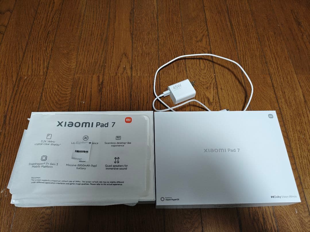 Androidタブレット本体 Xiaomi Pad 7 Gray RAM 8gb 128gb ROM