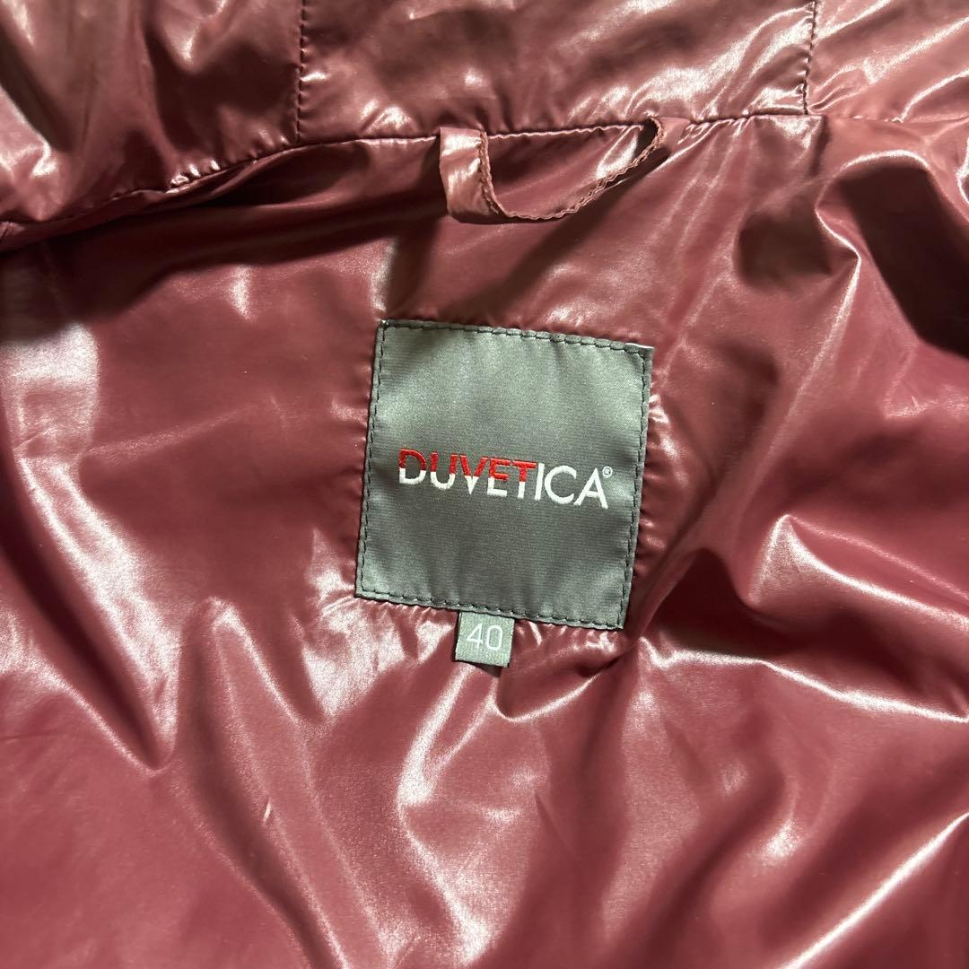 DUVETICA デュベティカ ファー付きダウンコート 40 黒