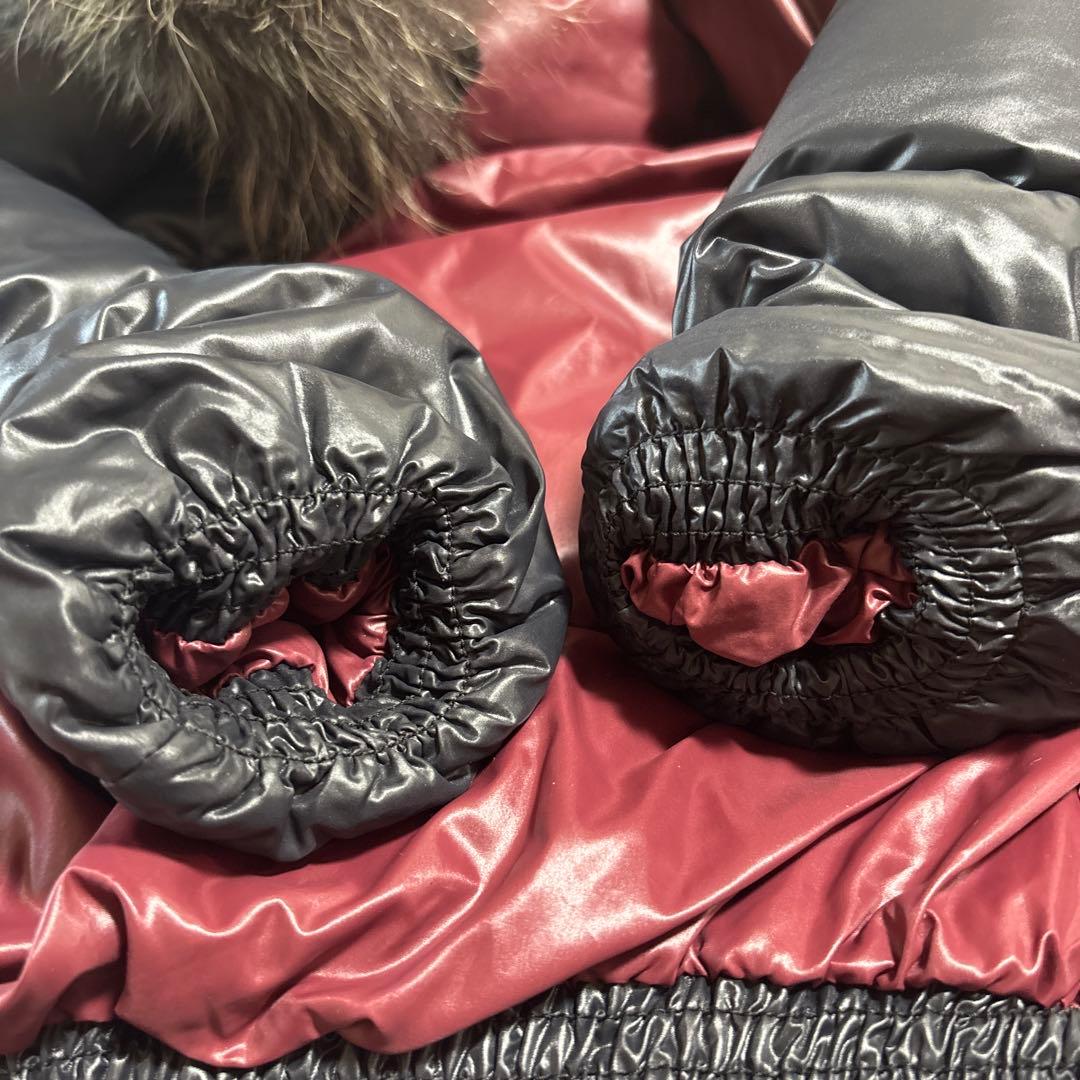 DUVETICA デュベティカ ファー付きダウンコート 40 黒