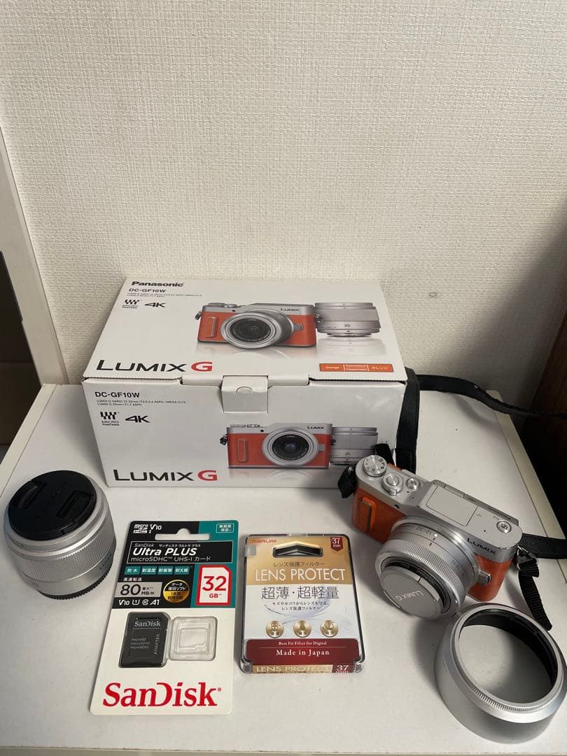 Panasonic DC−GF10 DC-GF10W-K オレンジ