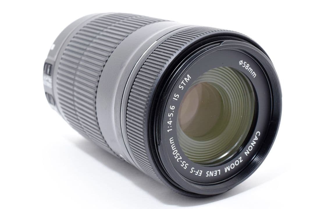 高性能 望遠✨Canon EF-S 55-250mm IS STM✨手ブレ補正