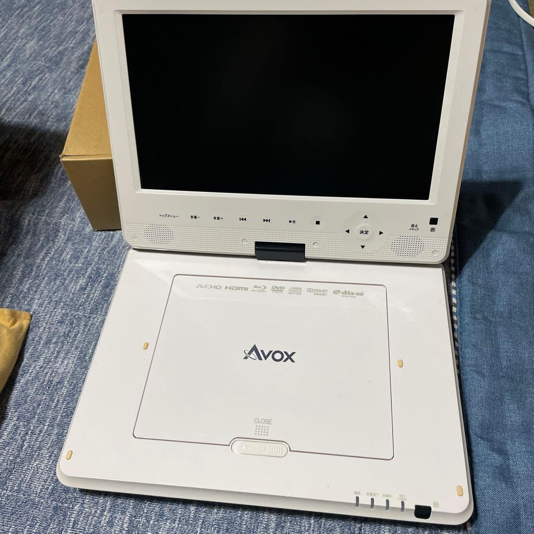 Avox ポータブルブルーレイプレーヤー APB-1011HK動作確認済み。