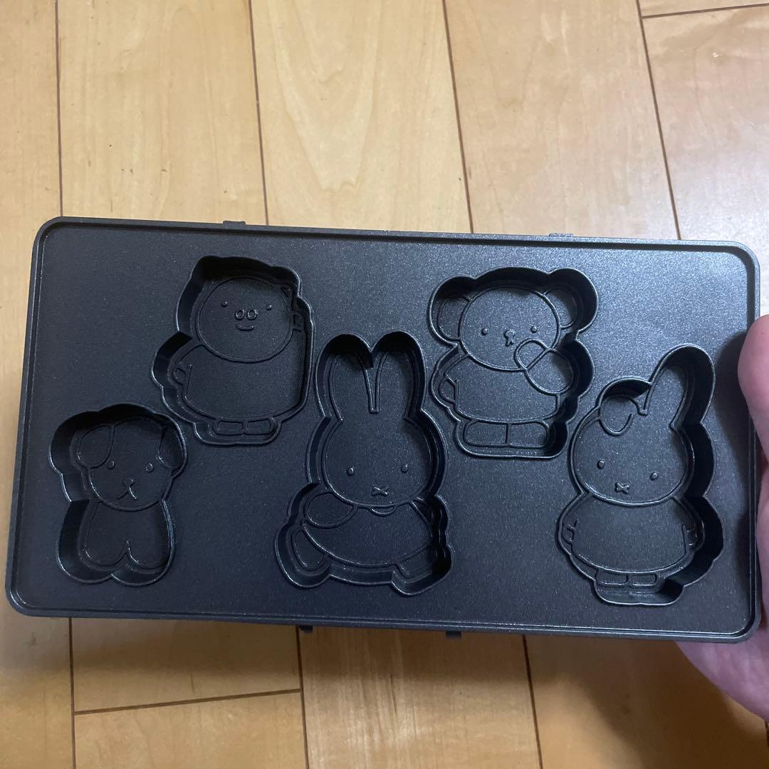 BRUNO ミッフィー　グリルサンドメーカーダブル　美品