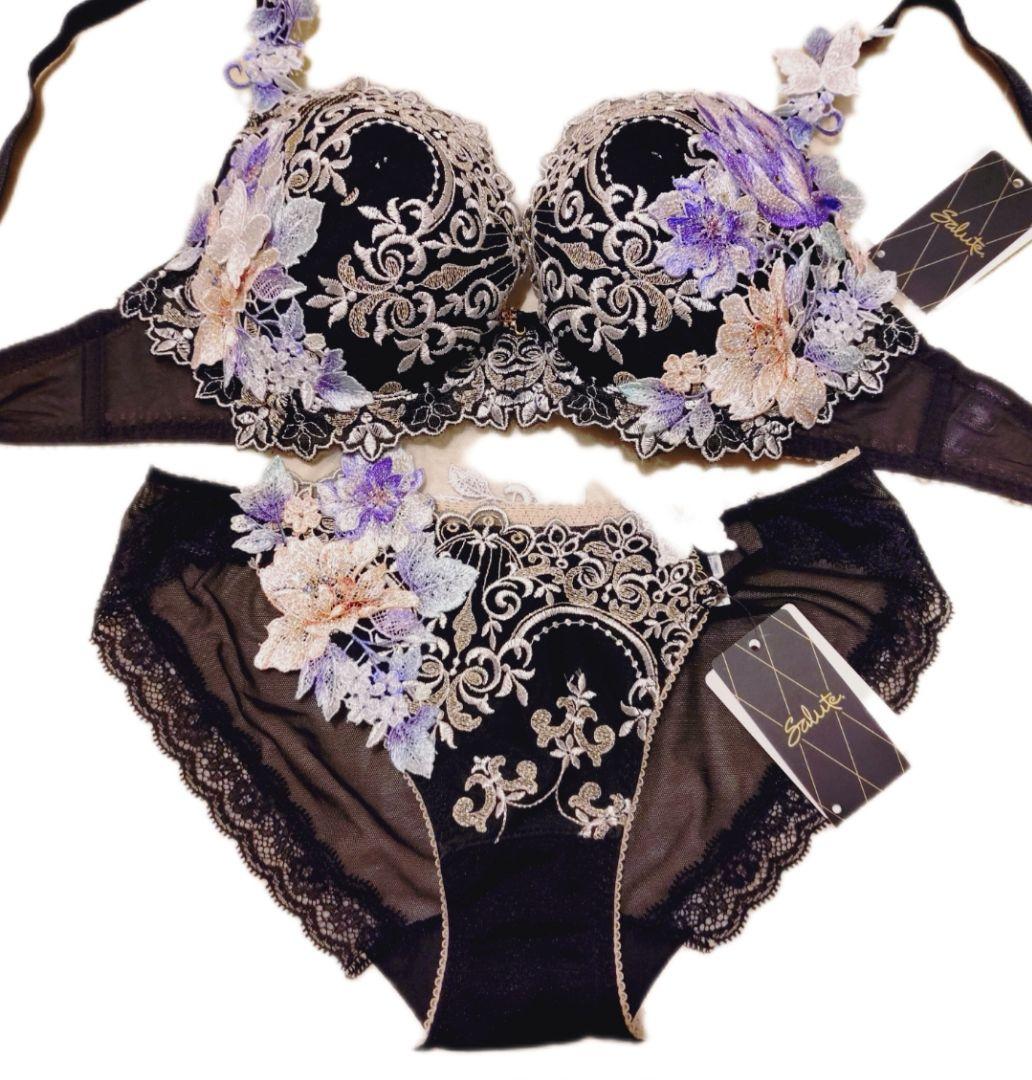 E70 M 店舗限定 サルート 19G BL おやゆび姫 ブラ ショーツ セット