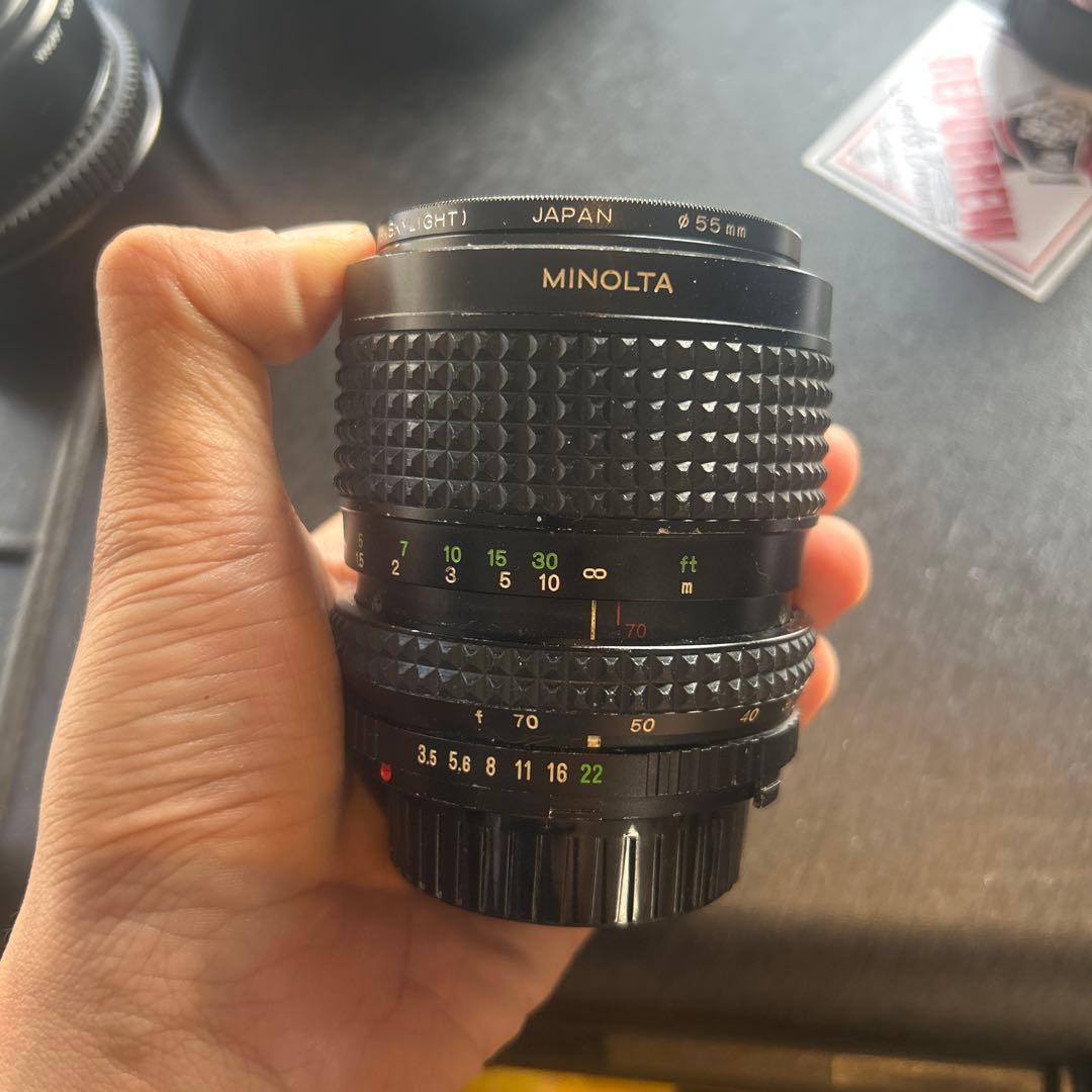 MINOLTA MD 35-70mm f/3.5 固定絞りズームレンズ 美品