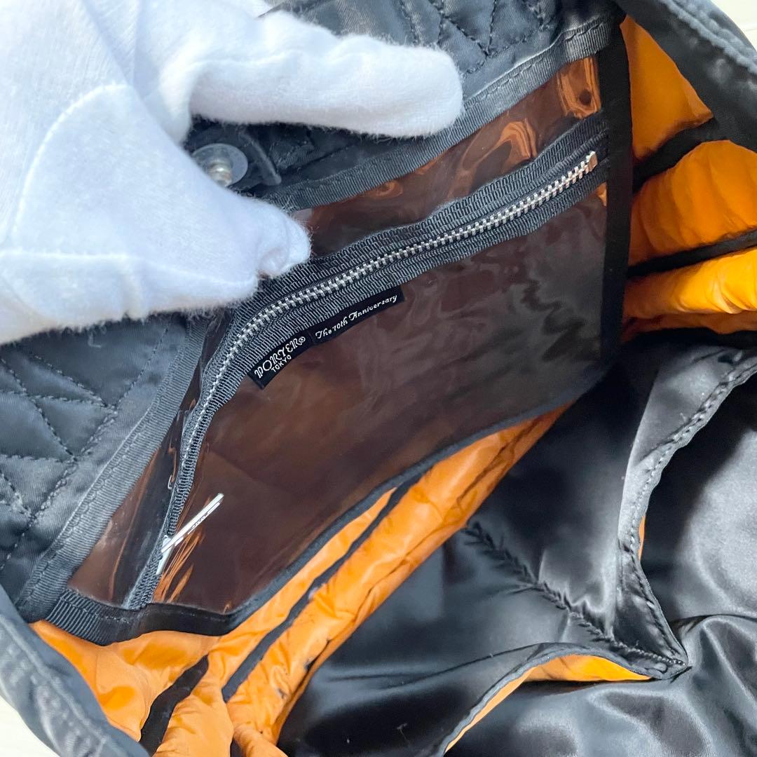 PORTER【70周年記念 美品】トートバッグ 黒 タンカー ビジネス メンズ