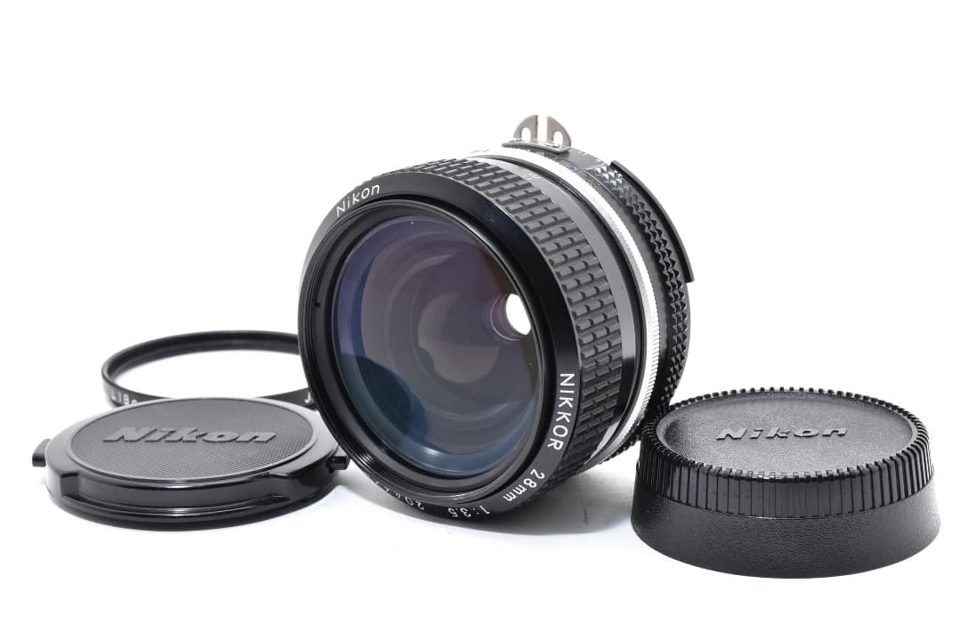 ニコン Nikon Ai Nikkor 28mm f3.5 広角レンズ 3422