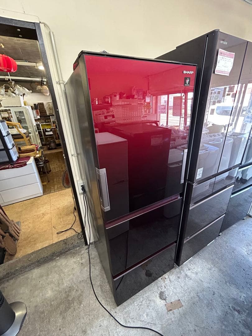 極美品　SHARP SJ-GW36E-R 冷蔵庫 356L