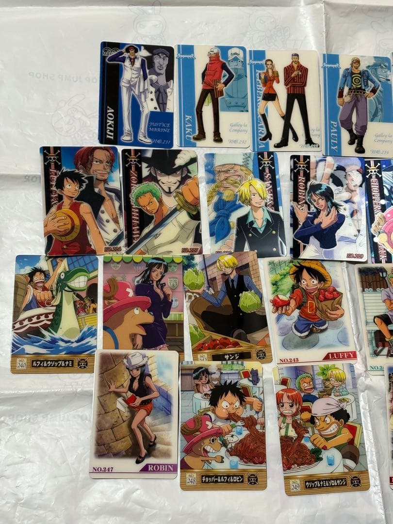 ワンピース 新海賊王グミ　ガレーラカンパニー編　セミコンプ　ワンピースカード