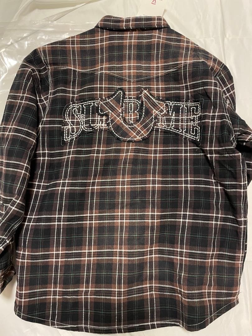 トップス Supreme x True Religion Flannel Shirt L