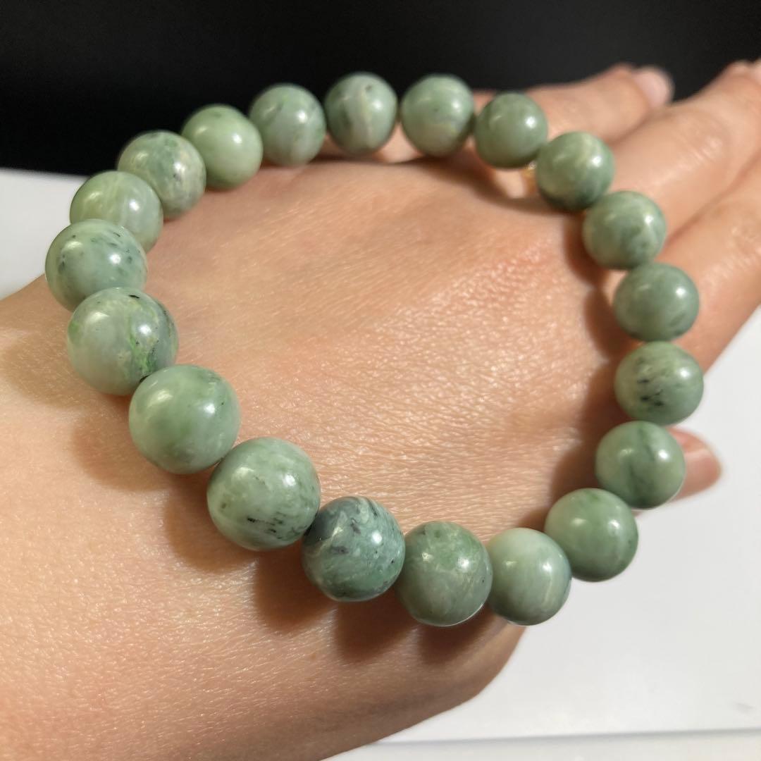 ◯希少！日高翡翠北海道産　ブレスレット