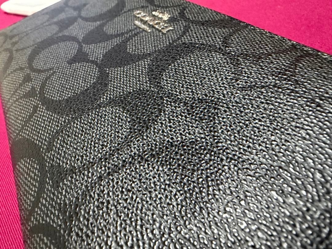 【美品】COACH コーチ　メンズ　長財布