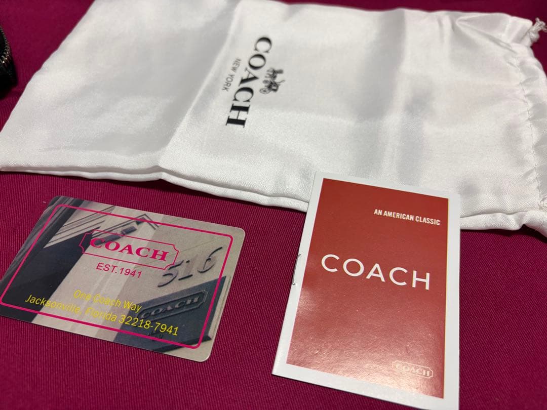 【美品】COACH コーチ　メンズ　長財布