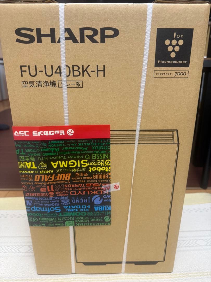 SHARP 空気清浄機 2025年モデル FU-T40BK-H