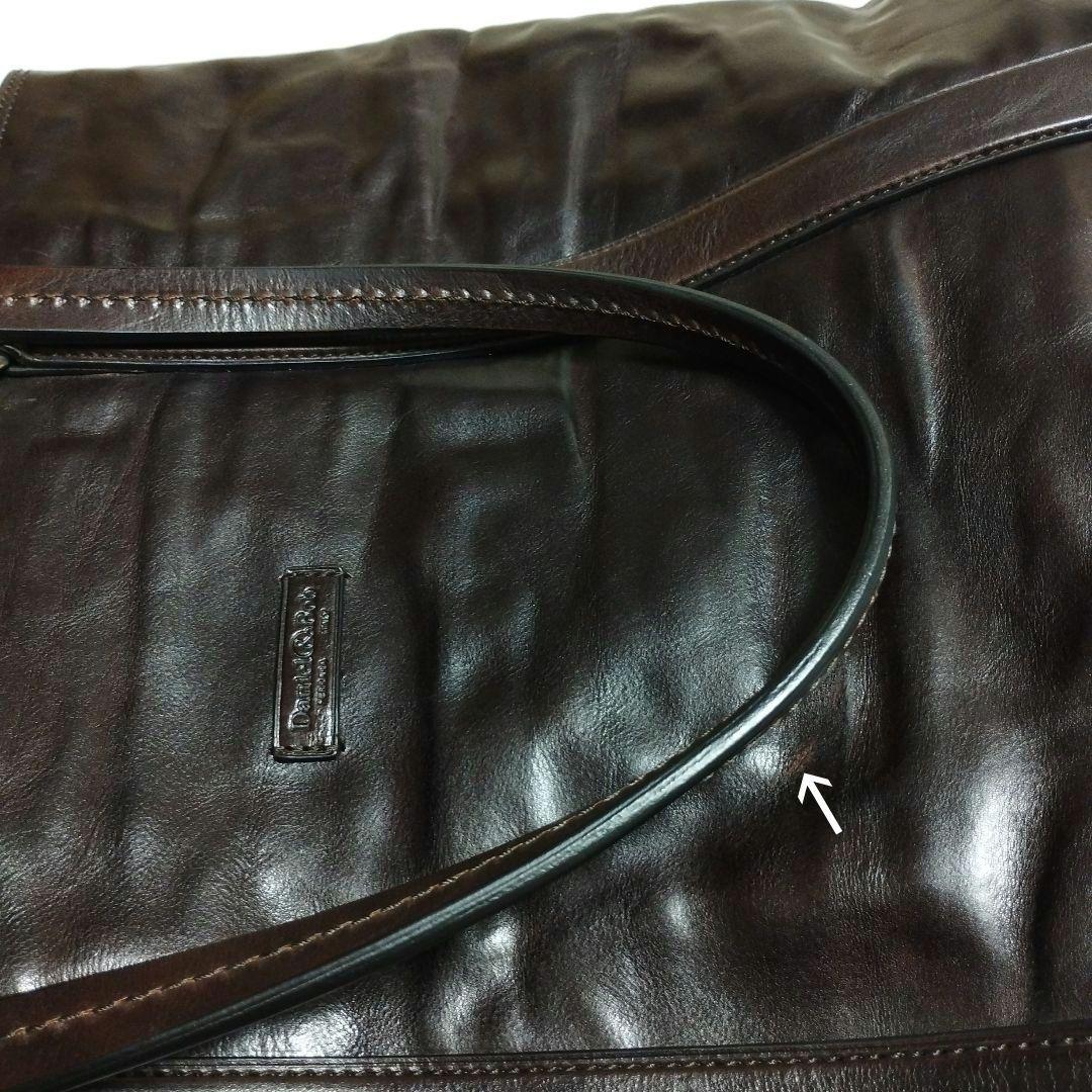 未使用 イタリア製 Daniel&Bob RODI トート LEVIN 牛革