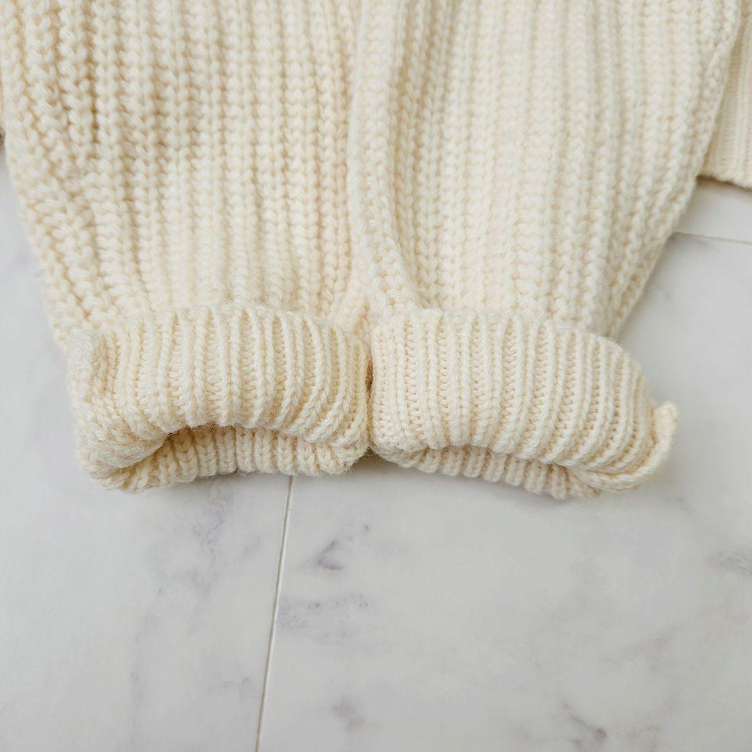 【美品】seventenbymihokawahito　パールニット　セブンテン