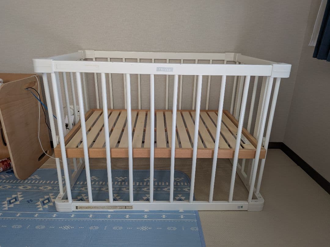ファルスカ　ミニジョイントベッド　ベビーベッド　ホワイト