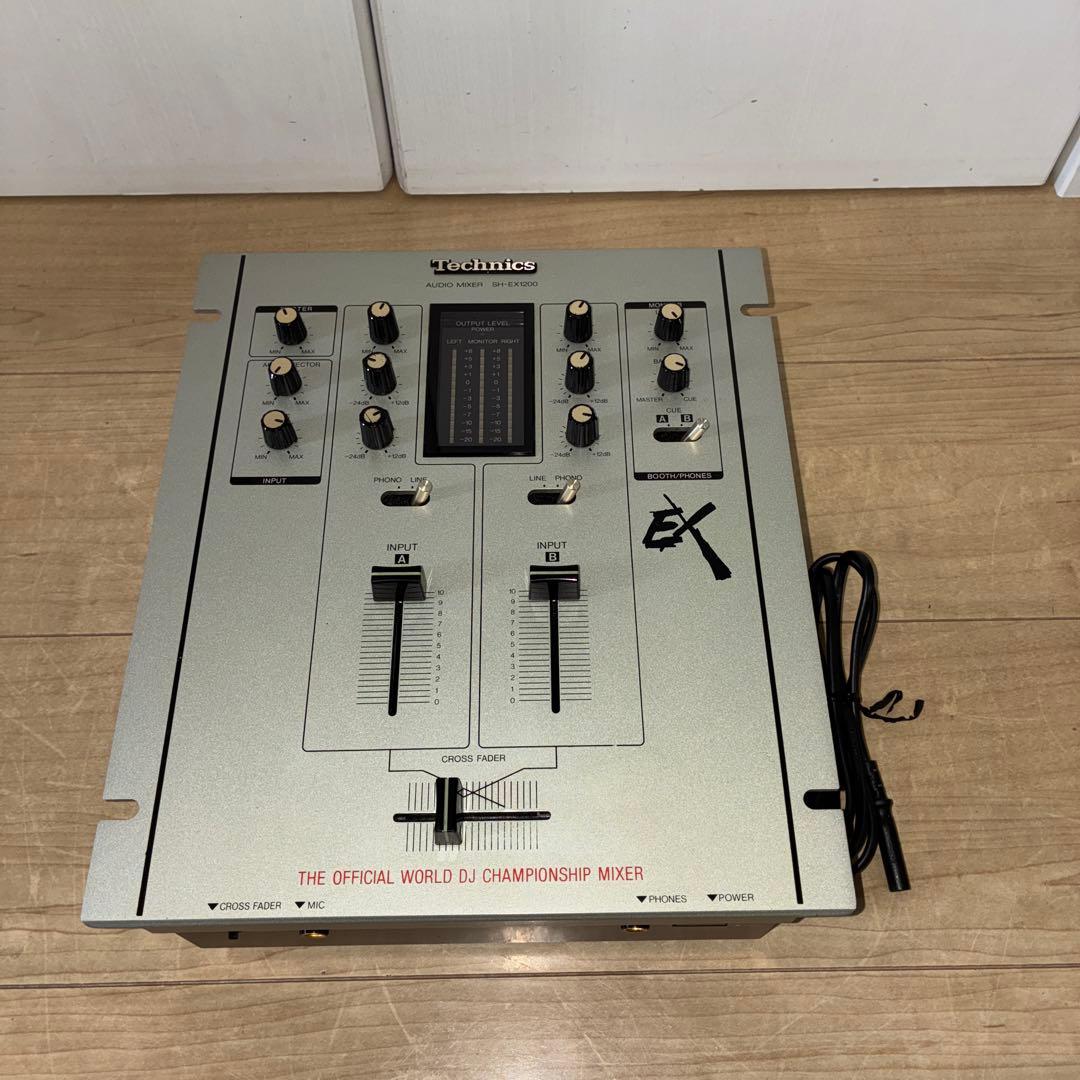 Technics DJミキサー SH-EX1200 動作確認済