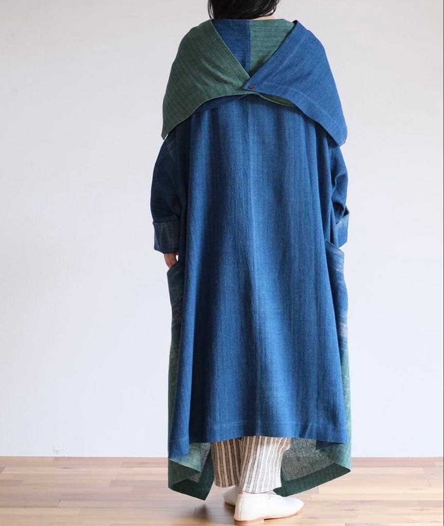 スコットさん専用 usaato ヘンプコットン 無限大ジャケット ベルト付 新品