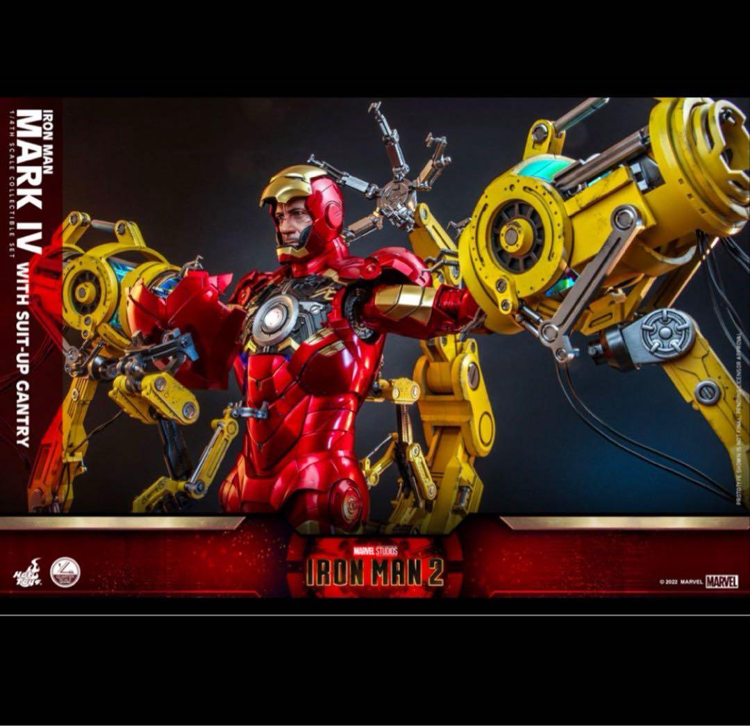 〈未展示品〉【クォーター】 アイアンマン・マーク４（パワードスーツ装着機付き）