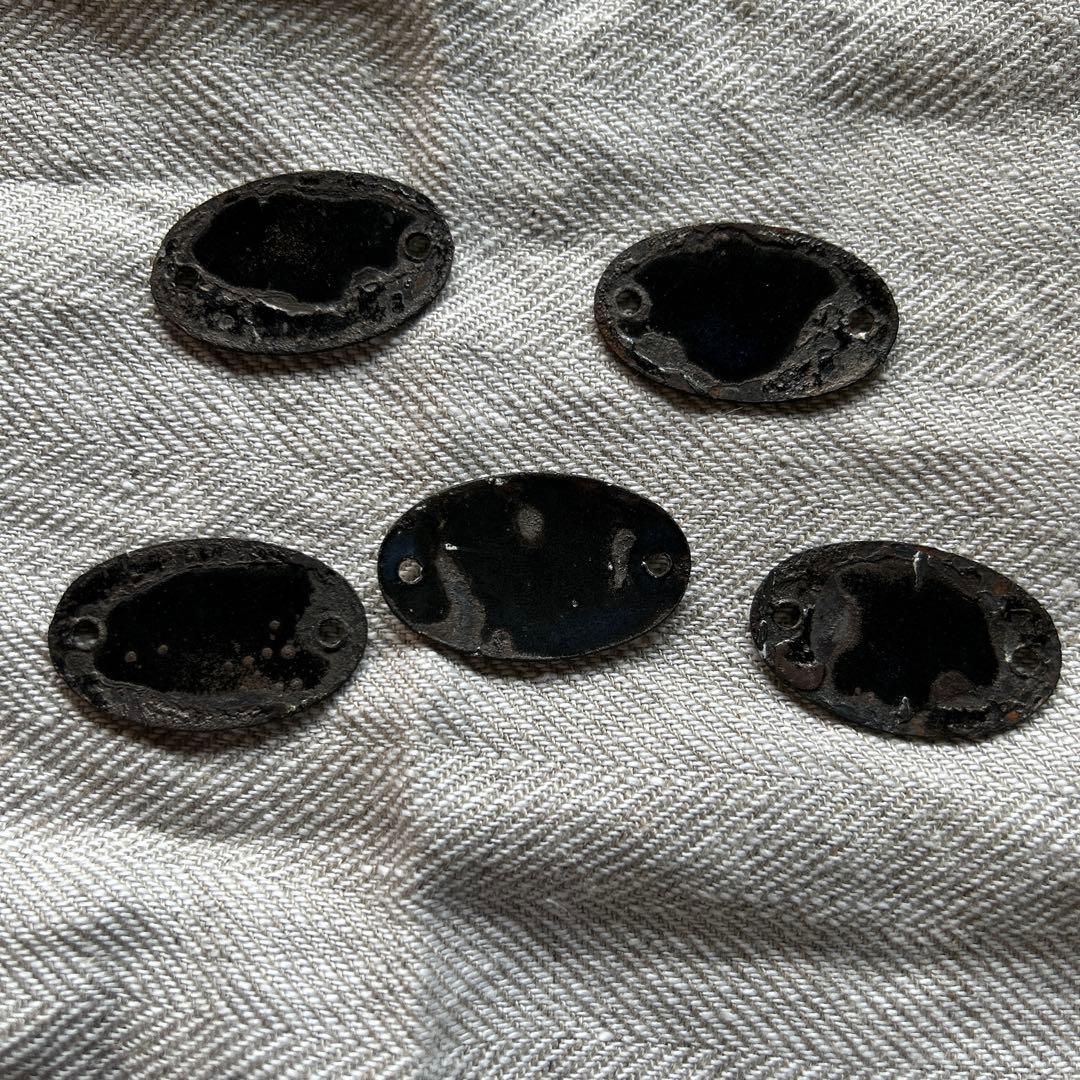 フランス　アンティーク　ホーロー ナンバー　プレート