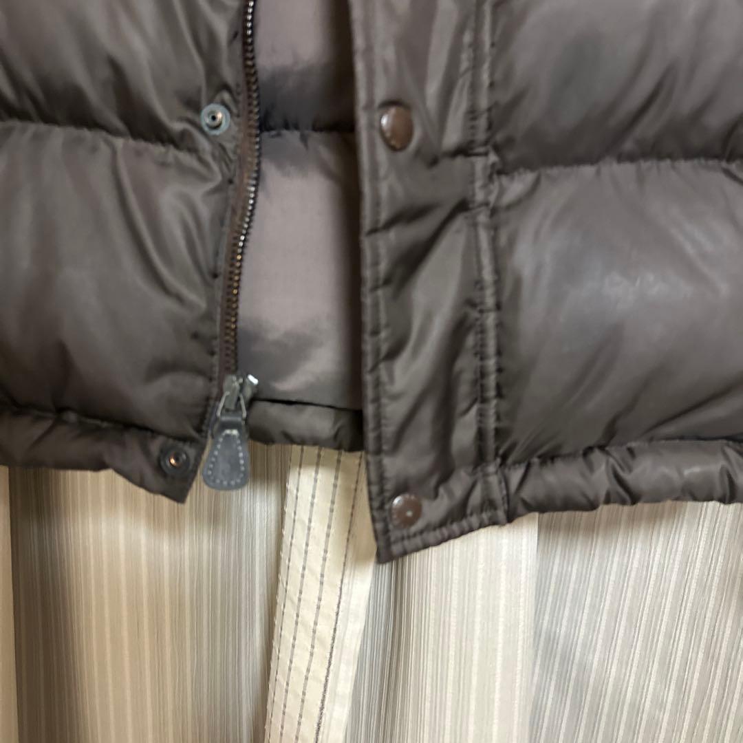 ポロラルフローレンダウンジャケット　茶色　LL