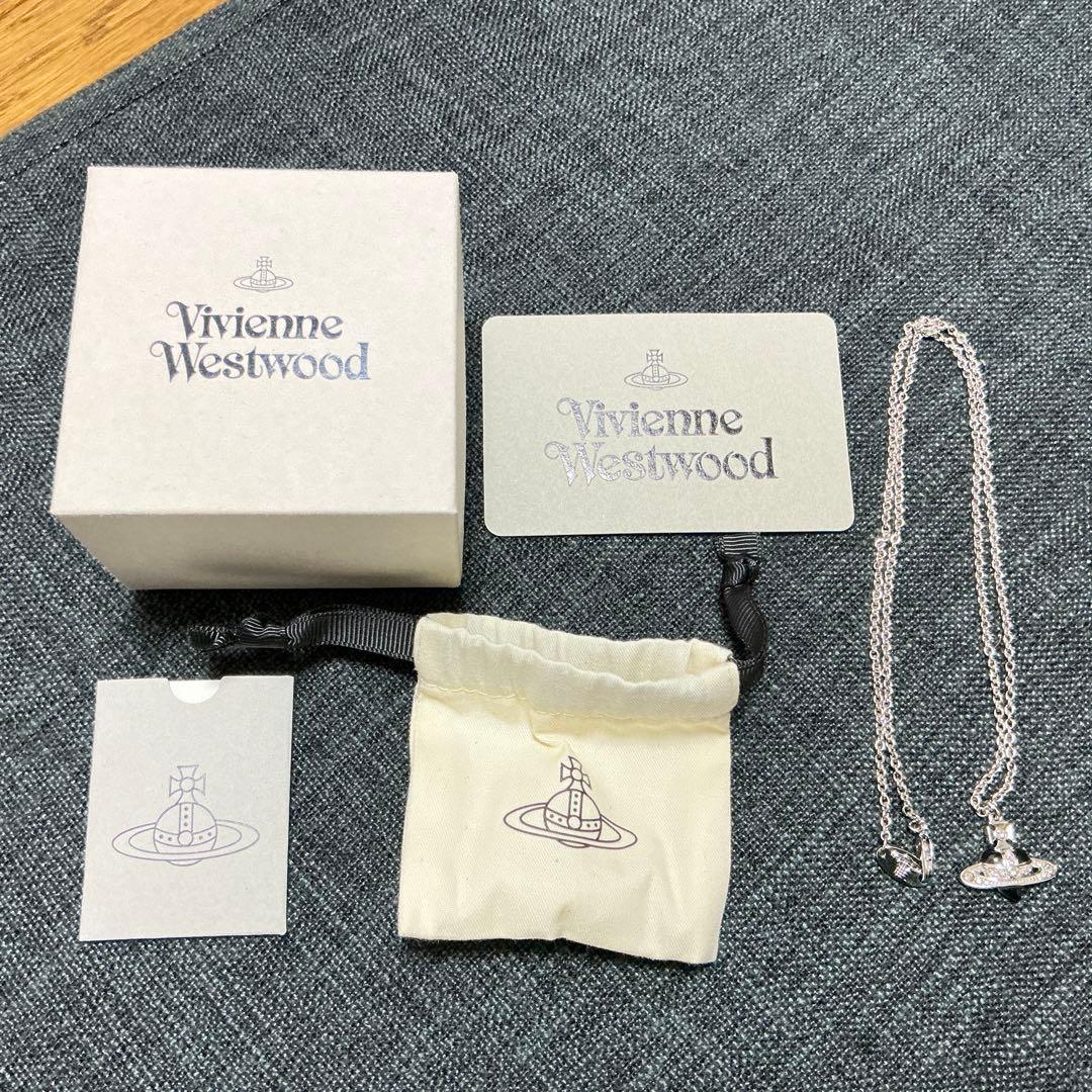 Vivienne Westwood ネックレス　ディアマンテハート　黒