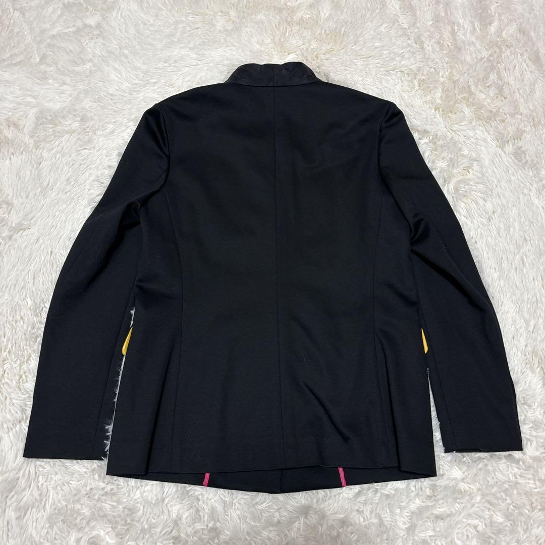 【未使用に近い】ピーエスポールスミス　セットアップ　ノーカラー　ブラック　38