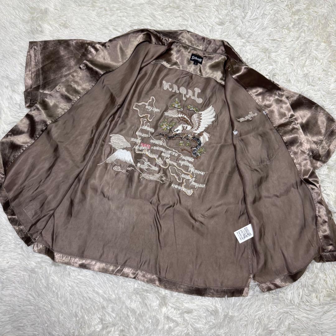 ☆【極美品】SCHOTT 別注 RAYON SUKA ASING L/S☆