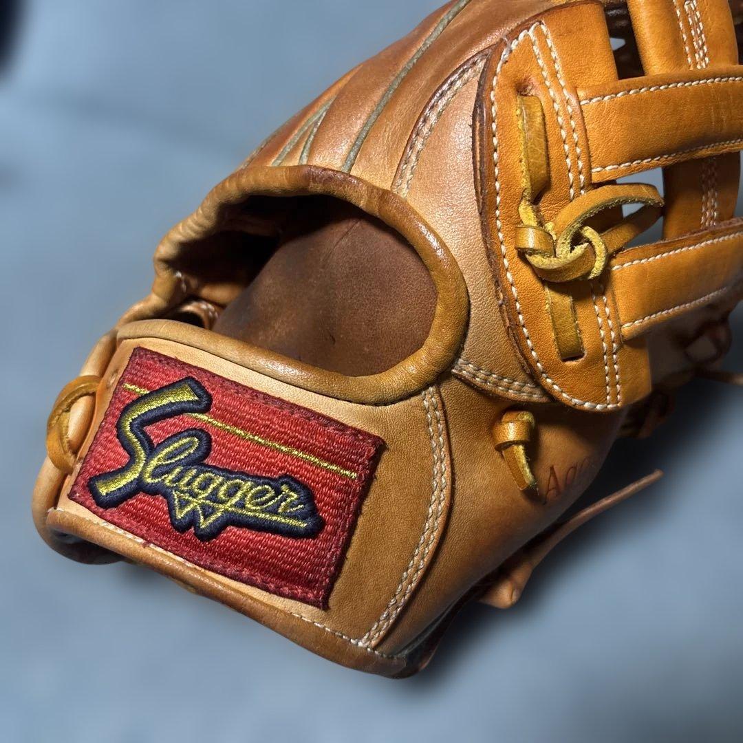 久保田スラッガー　軟式用　グローブ　外野手用　磯貝流型付　KSN-23SE