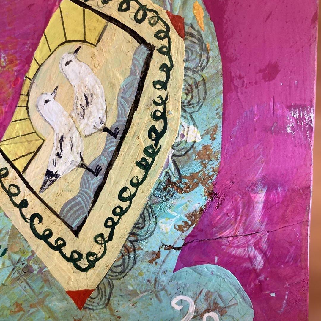 THE CABIN COMPANY ザ・キャビンカンパニー　原画　板絵　クジラ