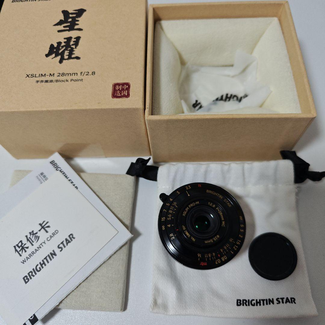 新品同様 Brightin Star 28mm/F2.8 ライカm