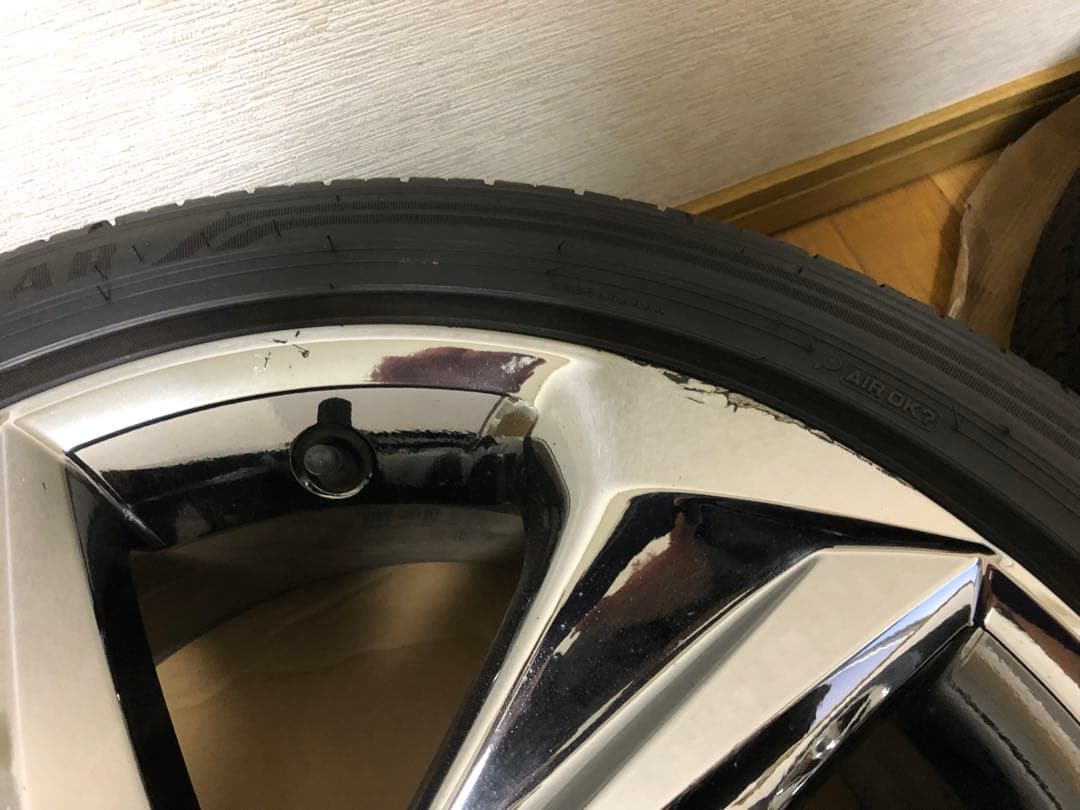 220系 クラウンRS 純正ホイール 18インチ スパッタリング