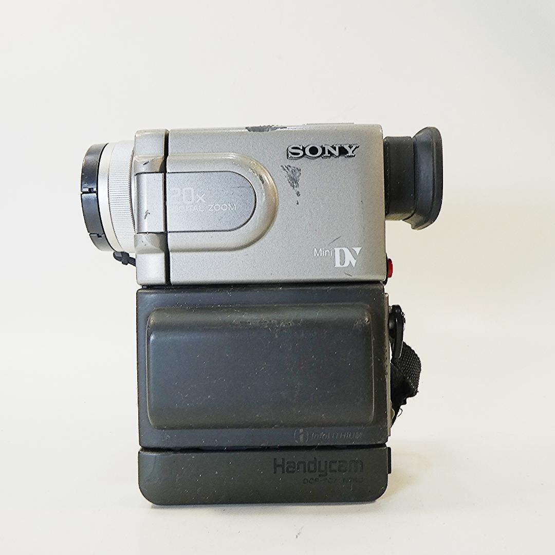 動作品 ソニーDCR-PC7 MiniDV ビデオカメラ DVDダビングに最適