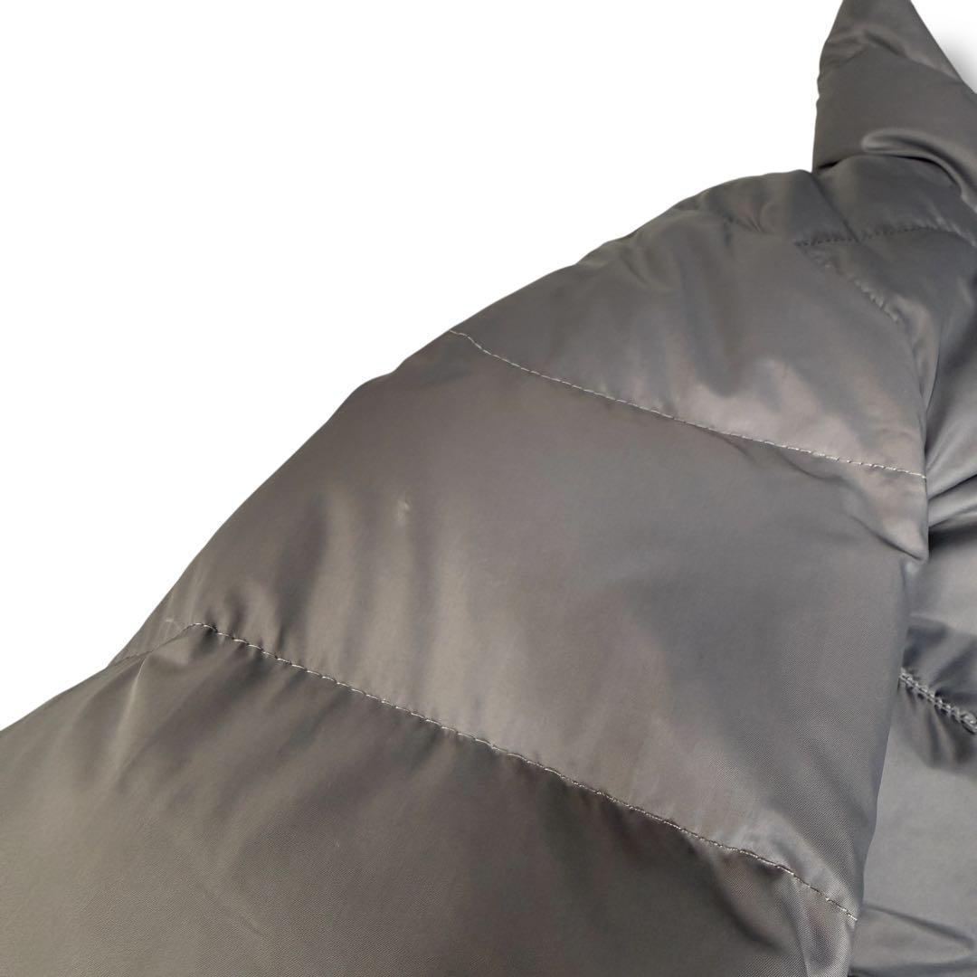 HERNO POLAR-TECH 切替 ロング リブニット ダウンコート